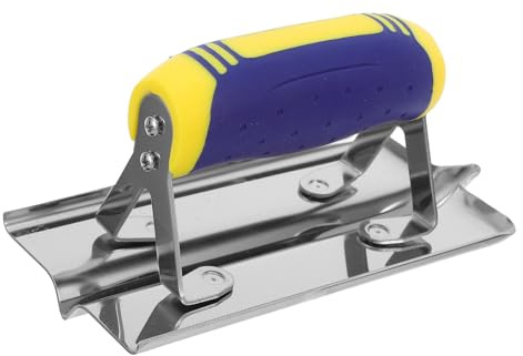 POPETPOP Espátula de Acero Inoxidable para Esquinas Interiores, Llana Manual para Paneles de Yeso y Bordeadora de Hormigón Portátil, Herramienta de Acabado para Paredes, Modelado Preciso
