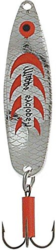 Mepps CUILLERE ONDULANTE SYCLOPS - 26, 3, Argent/Rouge, Vrac a la Piece