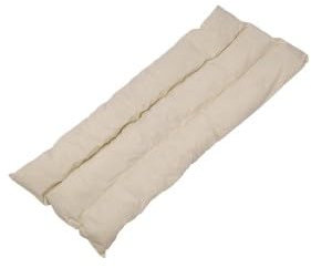 SCHMUSEWOLKE Baby Federwiegenmatratze - Matratze für die Federwiege - Bio-Baumwolle mit Schafwolle gefüllt - 85 x 28 x 4 cm