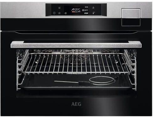 Kompakt-Dampfbackofen SteamPro AEG KSK792280M Edelstahl