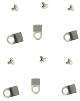 DAGIJIRD 6 Sets Uhrwerk Teil Befestigungsschrauben & Unterlegscheiben Klemmen Tab für ETA 2824 2834 2846 2836 für Schweizer Uhrwerke