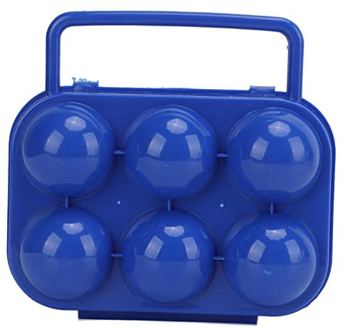 Dilwe Caja de Huevos Portátil, Almacenamiento Seguro de Huevos, Egg Carrier Resistente, Organizador de Huevos Fácil de Limpiar para Acampar, Picnic, Hogar y Kitchen