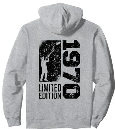 Tontauben Jahrgang 1970 geboren Geburtstag Tontaubenschießen Pullover Hoodie