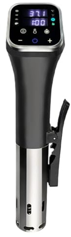 Knoruley WiFi Sous Vide Maschine Steak Kochmaschine mit Kostenloser APP, Rezepten, Alarmen, Timer, Buchung und Anderen Funktionen. EU-Stecker