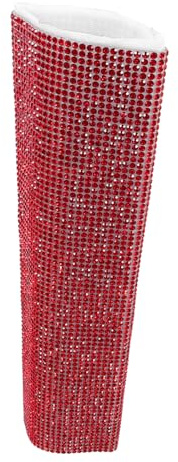 Mikinona Copri Manico Microfono Wireless con Strass Custodia Protettiva Antigraffio per Microfono Portatile Cover Glitterata Elegante e Resistente