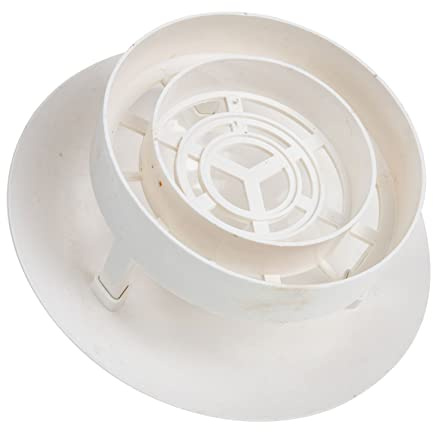 OUNONA Couvercle De Protection De Cheminée Pvc Étanche à La Pluie Respirant Chapeau De Ventilation De Toit Multiusage Adaptable 110-160 Mm Pour Conduit Extérieur Jardin Toiture