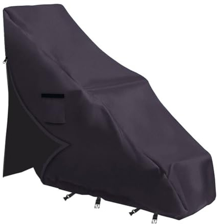 Cubierta de elevación de piscina al aire libre, cubierta impermeable resistente de tela Oxford para piscina al aire libre, adecuada para sillas elevadoras, color negro que proporciona protección a