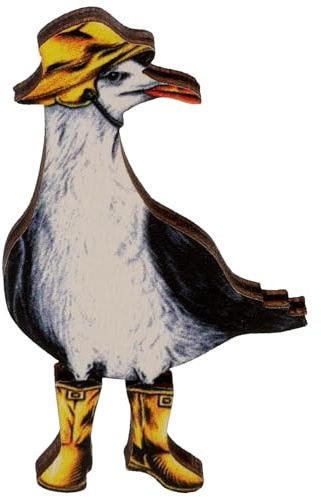 PLAFOPE Broche Oiseau en Bois Style Adorable pour Vêtements, Chapeaux et Paquet Épingle Décorative Légère Touche Esthétique