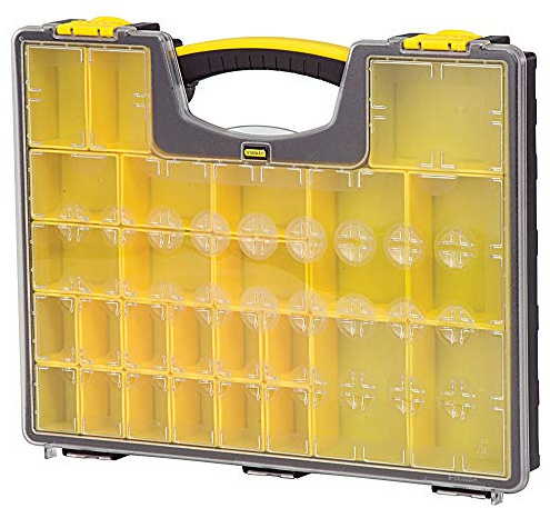 STANLEY Organizer-Box mit Trennwänden, herausnehmbares Fach, 25 Fächer (014725R)