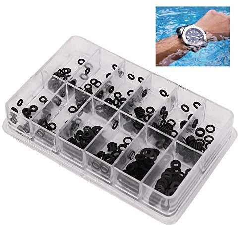 Anillo De Sellado Mini Caucho Impermeable En Forma De O, Partes De Coronas Para Relojes, Accesorios De Reloj Con Anillo De Sellado, Herramientas De Reparación Para Relojeros Y Reparadores De Reloje