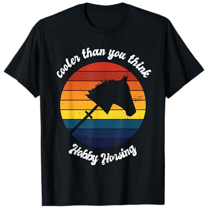 Hobby Horse hobbyhorsing cooles Steckenpferde Pferde T-Shirt