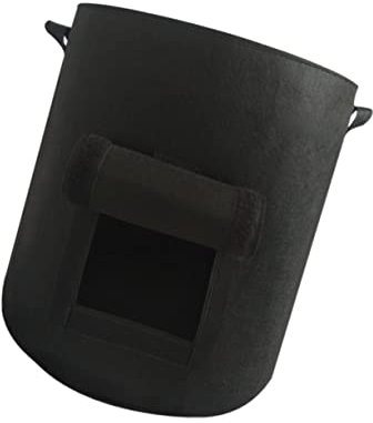 Kisangel Nonwoven Sweet Potato Planting Bag Large Grow Bag Thickening Air Permeable Pot Planting Pouch Easy to Move Handle Straps for Indoor Outdoor