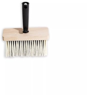 Tadessi Quast Deckenbürste - Tapezier- und Malerbürste mit Eimerhalter - Ideal für Tapezier- und Grundierarbeiten