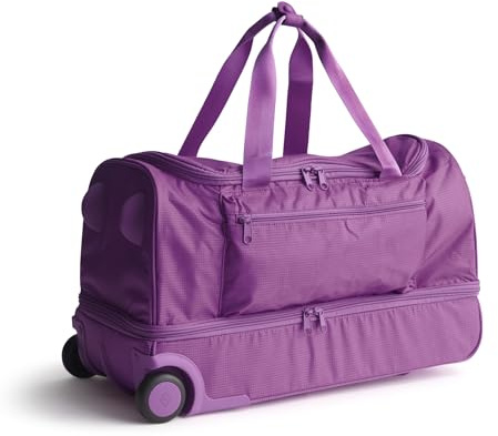 Vera Bradley dam Ripstop Adair rullande duffel, Iris orkidé, en storlek, Iris orkidé, En storlek, Ripstop Adair rullande duffel