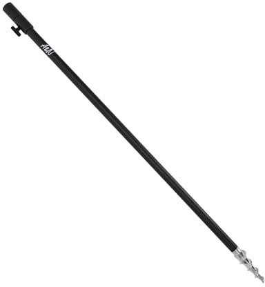 Rutenhalter Bankstick Rutenauflage Erdsperr Aluminium Drill 30-120cm 12mm