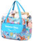 Myhozee Borsa da spiaggia XXL Famiglia Borsa da bagno impermeabile Donna Borsa da spiaggia grande con cerniera e tracolla per coperta da spiaggia, piscina estiva Sauna Borsa Tote Borsa Sopper
