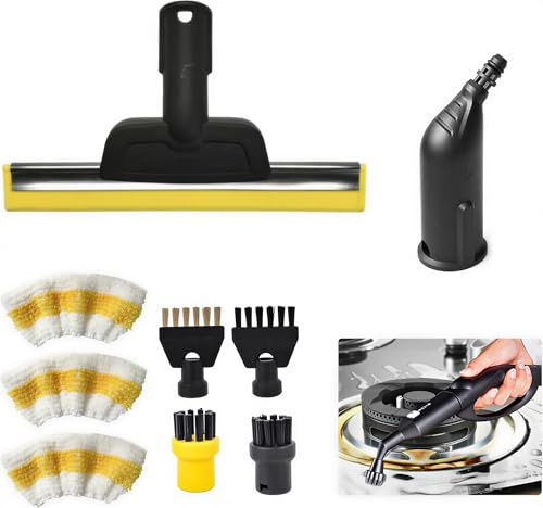 Kärcher SC1-SC5 Steam Cleaner Accessories Kit, Window Nozzle & Brushes | Upgrade your Kärcher steam cleaner with window, grout and kitchen cleaning tools for a deeper clean without chemicals