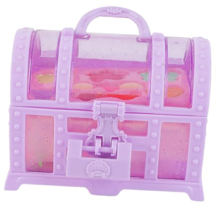 NOLITOY Kinder Kosmetik Spielzeugset Mädchen Schminkset mit Kunststoff Verschleißfest und Sicher Reichhaltiges Zubehör Geschenk für Rollenspiele und Geburtstagsfeiern Zufällige Farbe