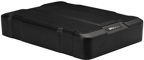 KICKER 51HS12 Hideaway Compact Powered Subwoofer, 12-Inch