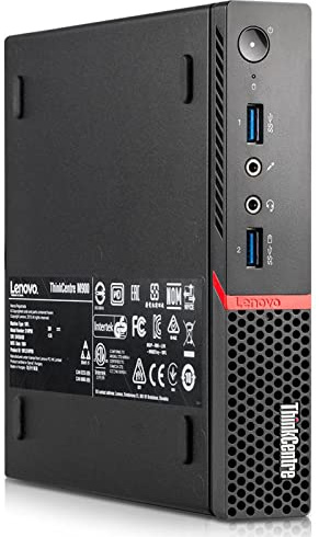 Lenovo Mini-PC Desktop-PC ThinkCentre M700 Tiny, Prozessor Core i7-6700T, 8 GB RAM, 240 GB SSD, Win 11 Pro (Generalüberholt)