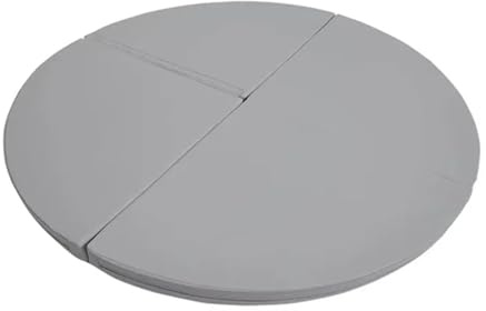 Pole Dance Matte Aerial Dance Kissen Schützen Weiche Schaum Pad Falten Wasserdichte Polyfoam for Hause(Grey,120x5cm)