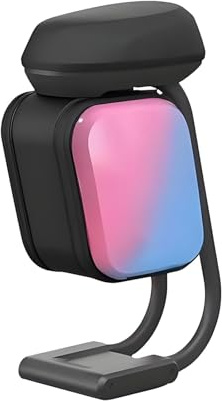 Multifunktionaler Scooter-Sitz, kompatibel mit Segway Ninebot F3/E3/E3Pro/ZT3 Pro Kickscooter, verdicktes, weiches Kissen mit 10-Liter-Stauraumtasche(Pink)