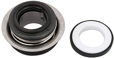 sourcing map Metallfeder 14mm Innendurchmesser Gummibalg Wasserpumpe Gleitringdichtung