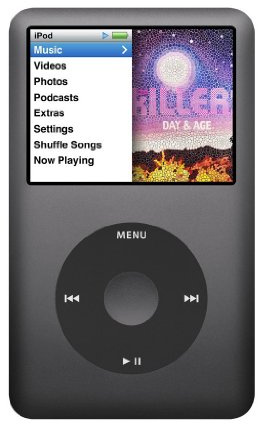 Apple iPod classic 160 GB Nero 7. Generazione Lettori MP3 e MP4 iPod Mp3 Player 160GB