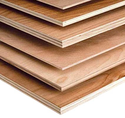 Builders Marketplace Hardwood Plywood B/BB Grade WBP Exterior Plywood - 2440mm x 1220mm, Thickness: 5.5mm