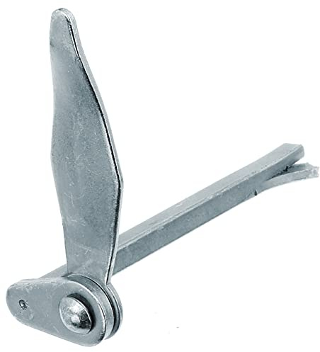 Alberts 307233 Fensterladen-Feststeller | Marseillias, zum Einmauern | Stahl, galvanisch blau verzinkt | 130 mm