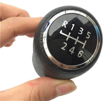 Schaltsack Schaltmanschette Für VW Für Transport T5 T5.1 GP 2003-2011 Auto 5/6 Geschwindigkeit MT Schaltknauf Hebel Stick Griff Kopf Schaltkopf (Farbe : 6 Speed)