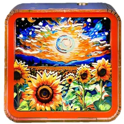 Luce notturna puzzle in legno - Luce notturna puzzle paesaggistica, luce notturna puzzle | Puzzle educativo giocattolo, puzzle a luce notturna con funzione luce a LED