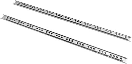 Schubladenschienen 300mm x 17mm Nut, 3 Paar Teilauszug Kugelauszug, Schubladenauszug Schubladenauszüge Schubladenführungen Schienen für Schubladen Schubladen Schienensystem belastbar bis 10 kg