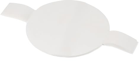 sourcing map 9 Inch Round Parchment Paper, Non Stick Circle Baking Sheets Paper Precut Liners with Lift Tabs for Air Fryer Cake Baking Cake Pan (White, Pack of 100)