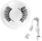 Cils Magnétiques 1 Paires，3D Réutilisables - Applicateur Faux-cils Pince Gratuit,Sans Colle & Hypoallergénique Léger, Confortable.(L02-2)