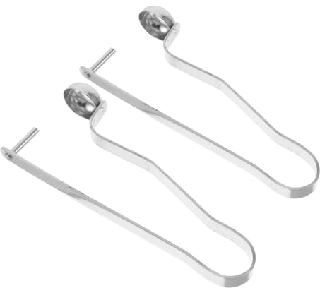 Toyvian 2pezzi Utensile Manuale per Snocciolatura delle Datteri e Ciliegie Levatorsoli in Acciaio Inossidabile per Rimozione del Torsolo della Frutta Gadget da Cucina