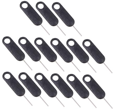 ZUNOXAZ 15 Piezas Pin De Extracción Tarjeta Sim De Teléfono Pin De Expulsión De Extracción para Bandeja Sim para Uso Diario Móviles