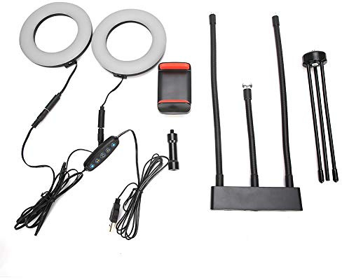 Selfie Ring Light LED Einstellbares Fülllicht mit Stativ für den USB -Stecker in Mobiltelefonständer in Typ