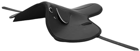 Haofy Silla de Montar para Caballos, Silla de Montar de Rendimiento Ecuestre para una Comodidad Excepcional, Alas Engrosadas para Durante Todo el Día, Ajuste para Doma y Eventos Competitivos