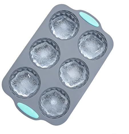 Molde de silicona para helados, no se pega y se desmoldea fácilmente, para vacaciones, para bebidas, cócteles, café, leche, casa, bar, cocina,