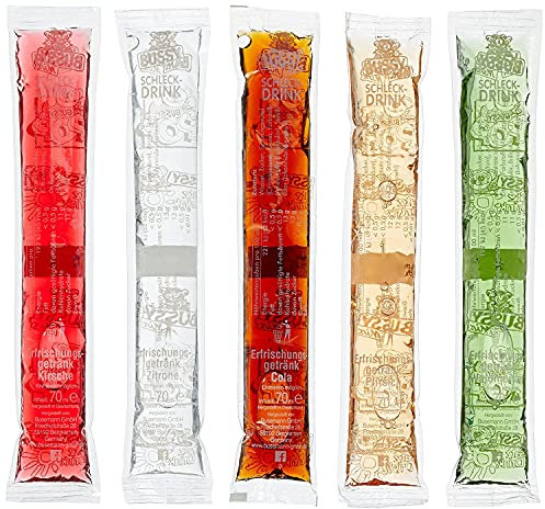 Bussy Mix Wasssereis zum Selbsteinfrieren, 100er Pack (100 x 70 ml)