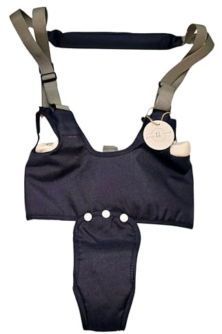 Inlärningssele för bebisar | Justerbar och säker för promenader | Bekvämt och andningsbart stöd | Perfekt 6–24 månader | Lätt att använda | Finns i unisex-färger. (blå)