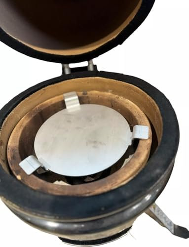 Deflector de calor para huevo de barbacoa Aldi-Lidl-B&M Mini Kamado, acero inoxidable