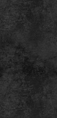 AMON Wandpaneele 122x244cm in Natur-Steinoptik (Industrial Black) ideal als Duschrückwand Badrückwand Küchenrückwand TV-Rückwand Dusch- Bad- Wand-Verkleidung aus 3mm PVC Wasserdicht Wasserfest