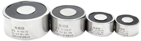 1 Stück P25/11 5 kg Hebeeisen mit Saugnapf, Elektromagnete, magnetisch bei Stromzufuhr (12–24 V).(DC 12V)
