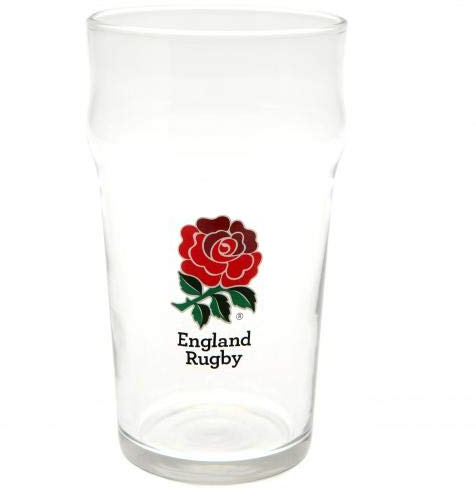 England RFU Pint Glass - Clear