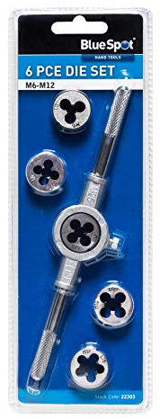 BlueSpot Tools 22303 - Juego de troqueles (M6-M12)