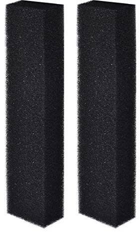 JIH Bio Sponge Filter Media Pad Foam Sponges,Cut-to-Size Foam 16.5x3.5x2 2Pcs