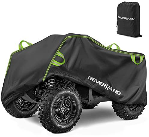 Neverland ATV-Abdeckung, wasserdicht, strapazierfähig, für 4-Räder mit Schnalle, staubdicht, Anti-UV, Winddicht, ganzjährige Outdoor-Quad-Abdeckung für Polaris Sportsman, Yamaha, Honda, Coleman, XXL