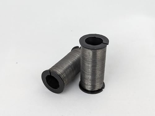 10 rollos de alambre recocido para corona de Navidad, calibre 24, 0,56 mm, 100 g, 45 m, 24 swg, 10 rollos